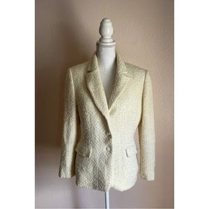 DANIELE O | VTG Wool Blazer by Tahari Levine
